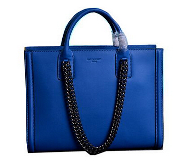 2014 Cheap Saint Laurent Yves - Classic Tote Bag YSL0710 Blue